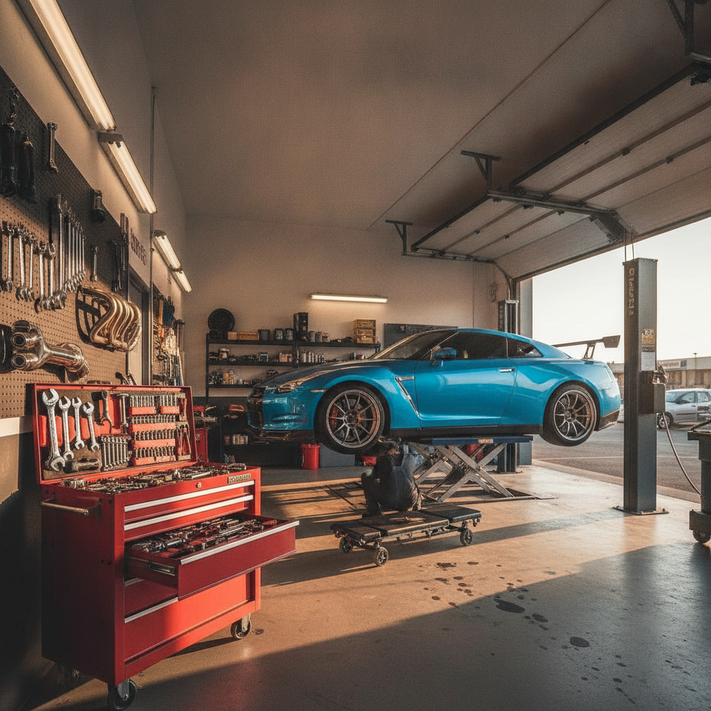 Space Alien Performance shop bay